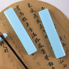 厂家批发大号仿玉光面文房四宝镇尺书法压纸镇纸