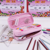 Cute capacious universal cartoon pencil case for elementary school students, Korean style, wholesale