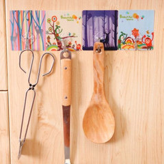 跑江湖地攤圖案513無痕免釘掛鈎貼 浴室廚房門後強力地攤熱銷粘鈎