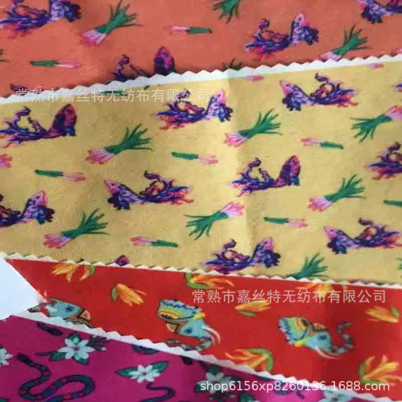 60克印花无纺布，水刺无纺布工艺，厂家生产销售，欢迎咨询洽谈