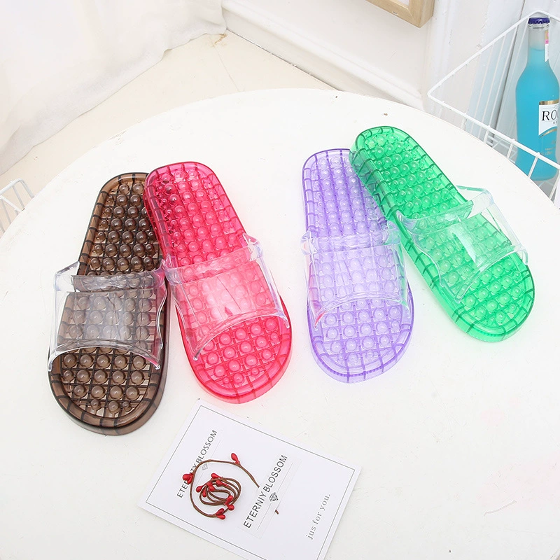 Непрол slip slippers for bath, massager with rhinestones, for beloved