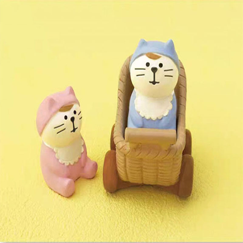 Japanese Groceries Zakka Baby Cat Basket Car Family Wedding Family Set Ins Crafts Small Ornaments Handmade Japanese Groceries Zakka Baby Cat Basket Car Family Wedding Family Set Ins Crafts Small Ornaments Handmade