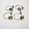 Ear clips stainless steel, accessory handmade suitable for men and women, no pierced ears