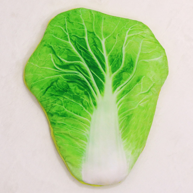 Máquina lavable perro estera 3D fruta pan huevo mascota estera de lana de cordero gato estera mascota nido perrera cama del perro