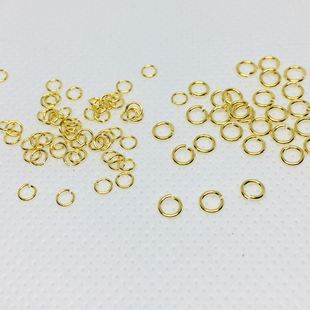 �_��Ȧ18k���ɫ�~Ȧ�B�ӭh DIY���h��朲����B�ӆ�Ȧͨ���Ʒ