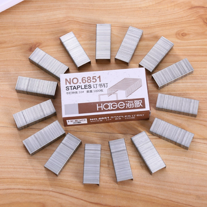 Скобы небольшого размера Канцелярские товары № 10 Скобы Канцелярские товары оптом Офисные скобы Отделочные гвозди