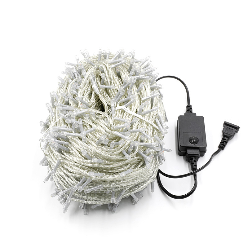 24V baja tensión estrellada Cadena de luz LED patio decoración del árbol luz intermitente iluminación de ingeniería al aire libre a prueba de agua luces de colores al por mayor