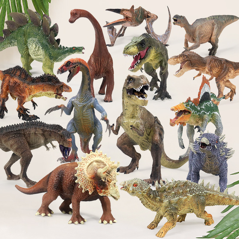 New Dinosaur Simulation Toy Jurassic Dinosaur Toy Set Tyrannosaurus Rex Solid Dinosaur Model Canglong Model