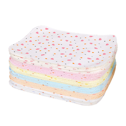 Baby Pure Cotton Waterproof Breathable Washable Newborn Baby Small Size Diaper Pad Pure Cotton Washable Leak-Proof Magic