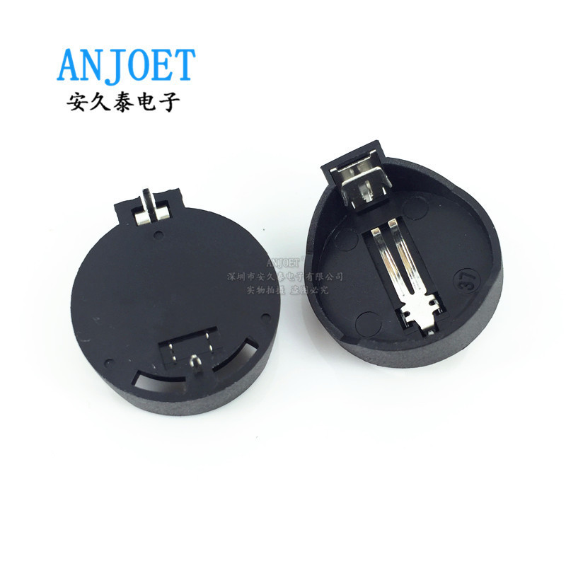CR2032 battery holder BS-2-1 battery box CR2025 button battery holder 3v horizontal in-line CR2032 battery holder BS-2-1 battery box CR2025 button battery holder 3v horizontal in-line