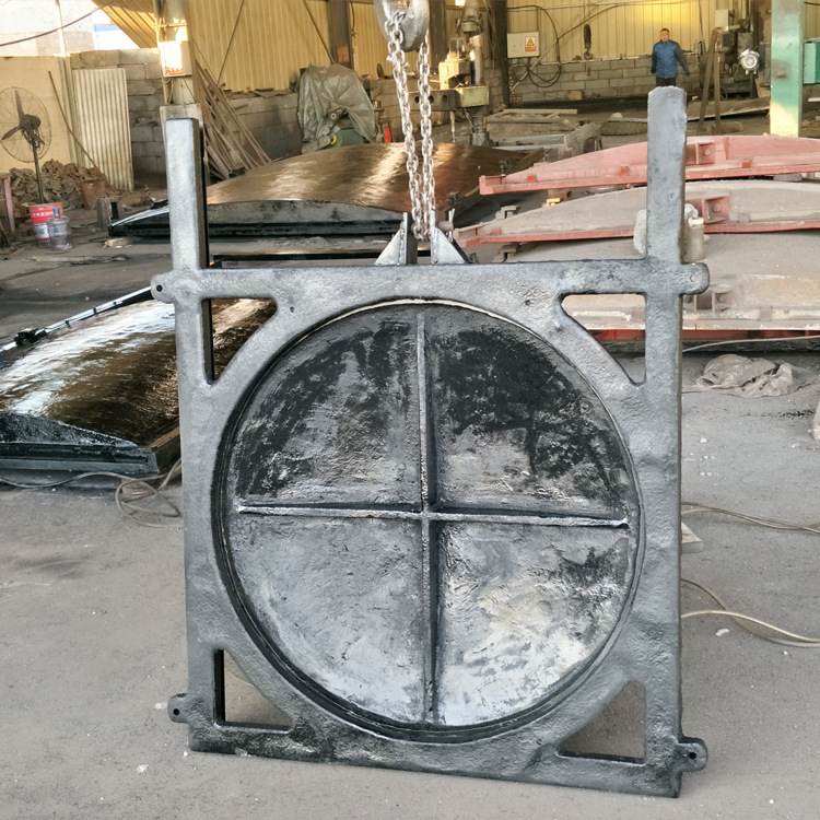 铸铁镶铜 圆闸门方闸门启闭机闸门 单向双向止水闸门弧形铸铁闸门