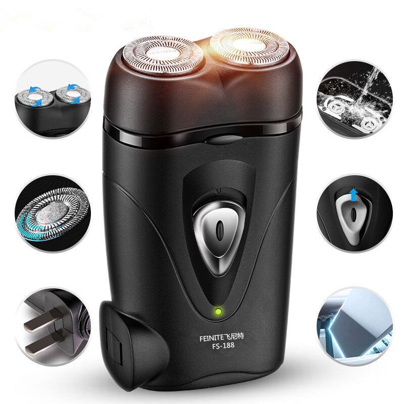 Phoette 9.4kg Head Shaver Electric Shaver Portable Mini Rotating Men's Beard Shaver Phoette 9.4kg Head Shaver Electric Shaver Portable Mini Rotating Men's Beard Shaver