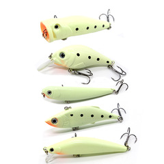 Bait Manufacturer Wholesale Glow-in-the-Dark Minnow Pencil ABS Hard Lure Fishing Tackle