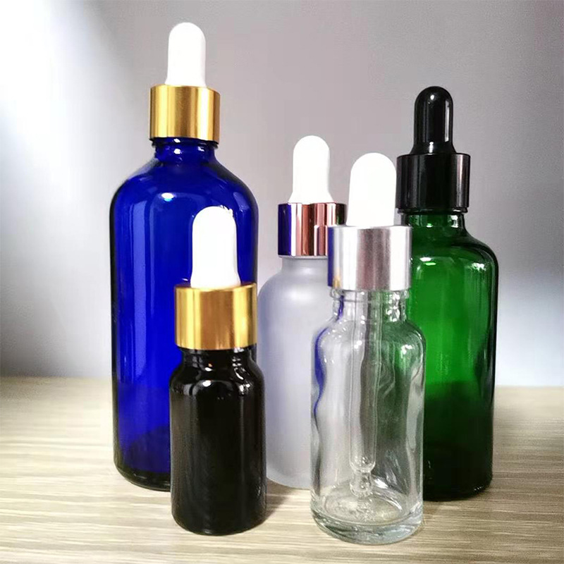 Glass bottle for essential oils