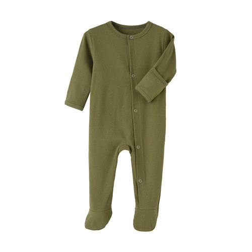 Baby clothes, winter and autumn ribbed long-sleeved crawling suits, head-and-body suits for babies, newborn baby clothes, crawling suits.