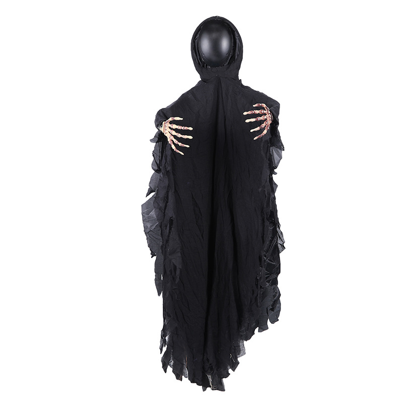 Máscara Colgante de Fantasma de ABS con Música Eléctrica para Halloween