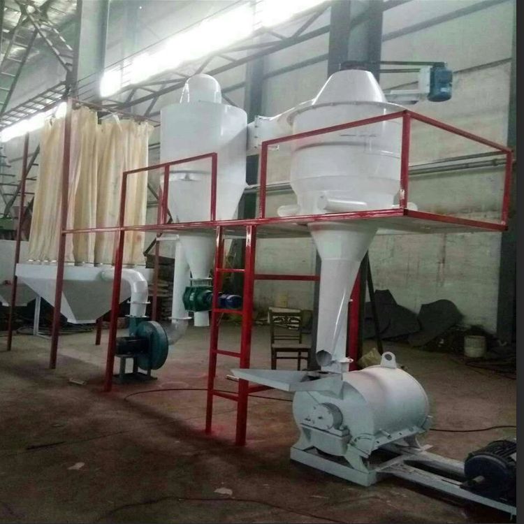 木屑锯末深加工粉碎机 制粉设备 造纸用木粉机