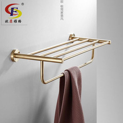 Bathroom copper towel rack bathroom storage rack bathroom hardware pendant towel bar towel rack wholesale