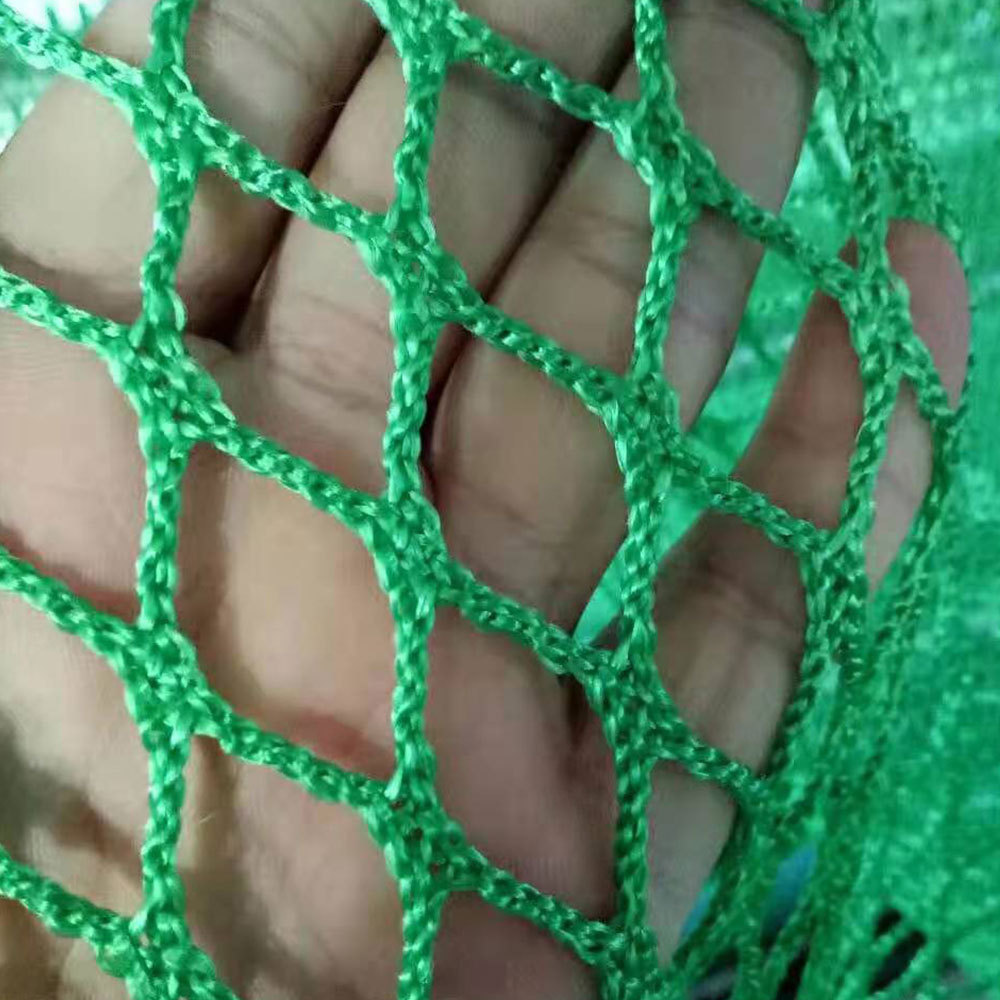 尼龙无结绳网 白色球场防护网 绿色聚乙烯安全围网黑色涤纶隔离网