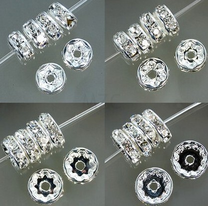 4 6 8 12 10mm white drill ring silver plated rose gold white k gun black wave edge straight edge rhinestone spacer r5 4 6 8 12 10mm white drill ring silver plated rose gold white k gun black wave edge straight edge rhinestone spacer r5