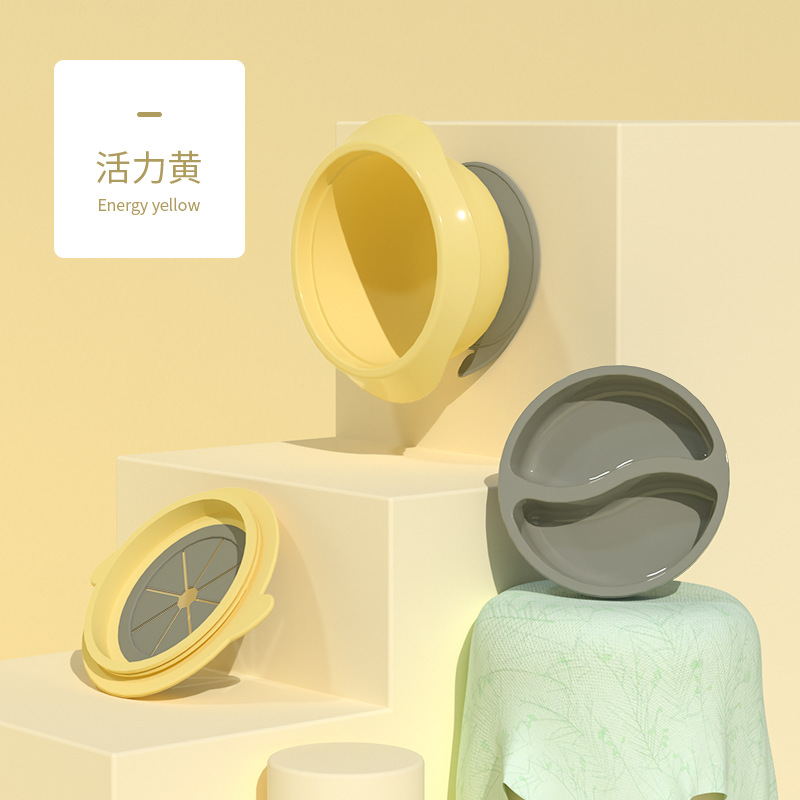 Bowl de alimentos suplementarios para bebés cubiertos para niños ventosa Bowl PP bocadillos para bebés divisor Bowl de arroz para niños categorizado Bowl de arroz para niños pequeños