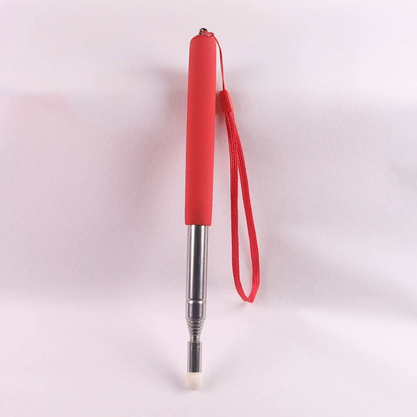 1 meter -haired felt red with rope