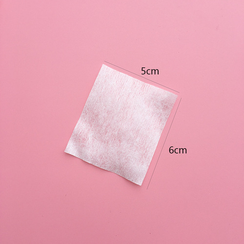 Manufacturer wholesale beauty tools cute cartoon bag packaging portable makeup cotton wet compress cotton sheet thin makeup remover cotton