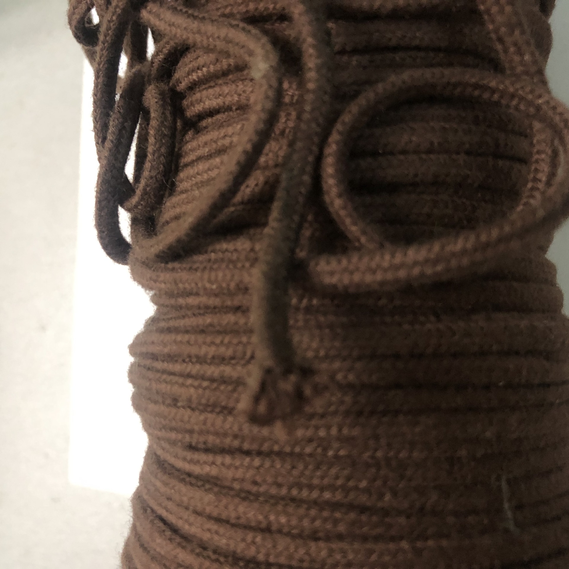 厂家直销2.5MM咖啡色棉绳  三股棉绳 彩色棉绳 包芯棉绳