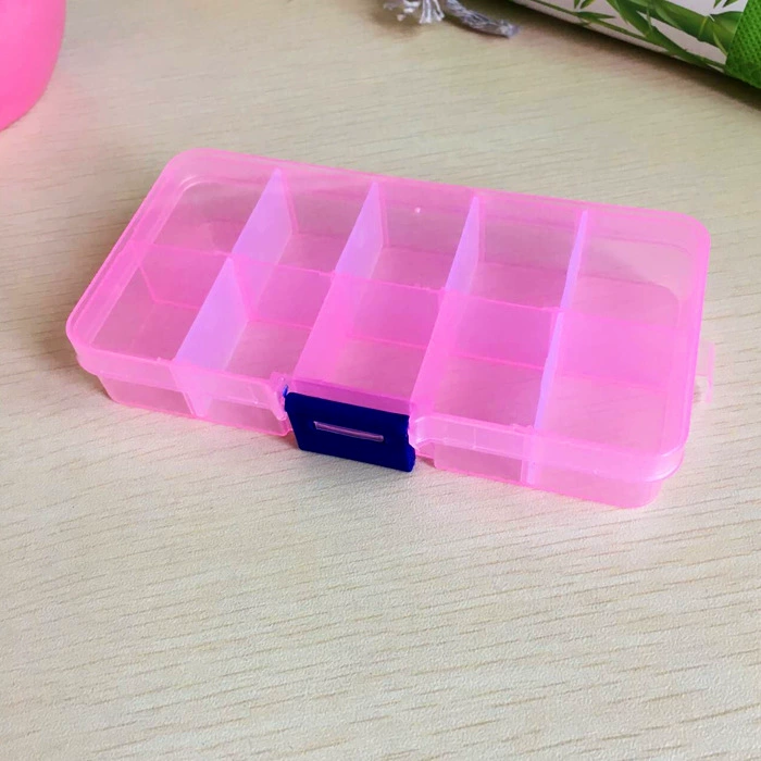 Detachable transparent handheld storage box, small storage system, accessory, 10 cells