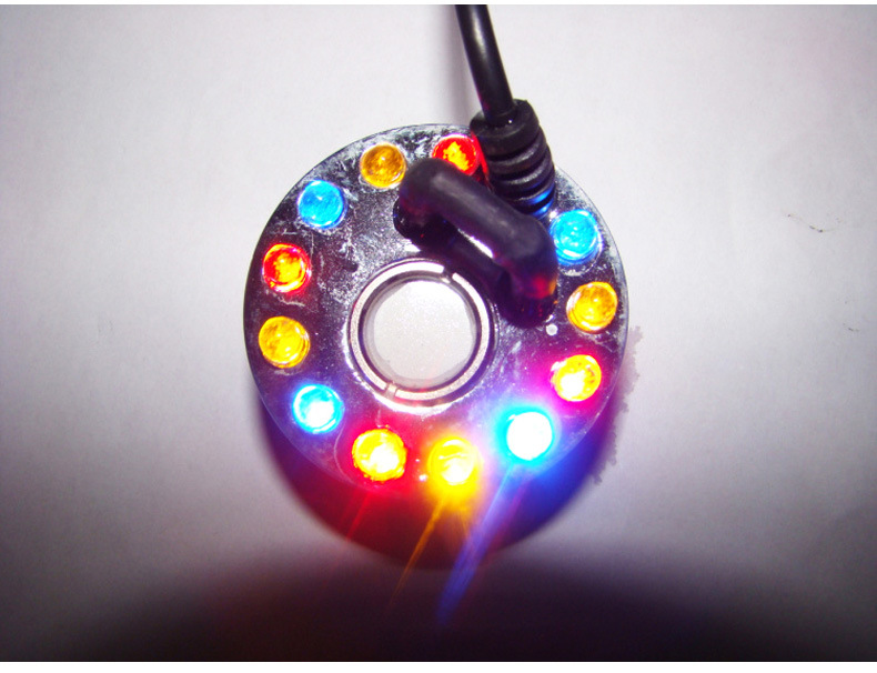 Múltiples especificaciones atomizador ultrasónico sola cabeza piscina bonsai rocalla atomizador cabeza atomización humidificador Accesorios