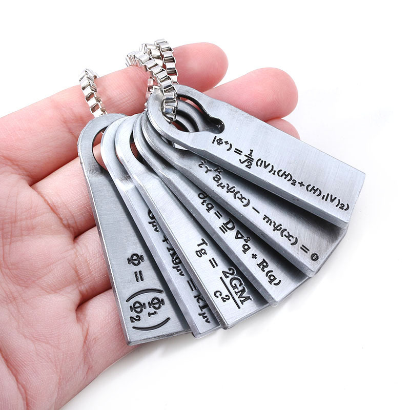 Game Death Stranding Norman Redus Same Letter Symbol Chemical Physics Equation Retro Necklace Pendant