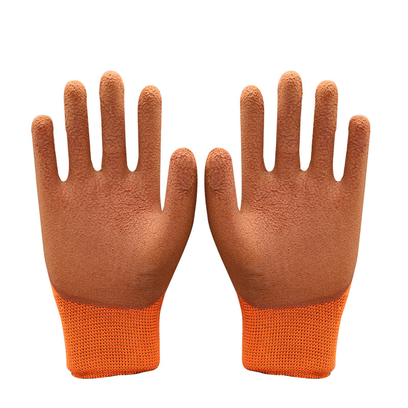 13-PIN guantes de inmersión antideslizante de espuma resistente al desgaste King guantes de trabajo para el sitio de construcción fábrica al por mayor