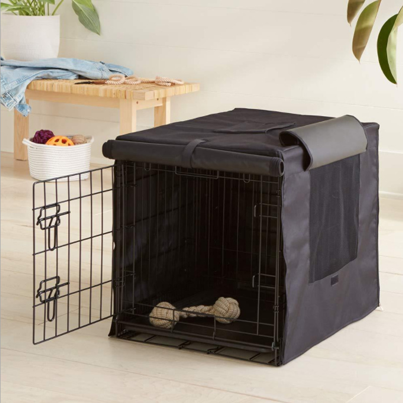 Pet Box Cover Protective Cover Cloth Dog Cage Cat Cage Dust Cover Rainproof Windproof Shade Cloth Pet Protective Cover
