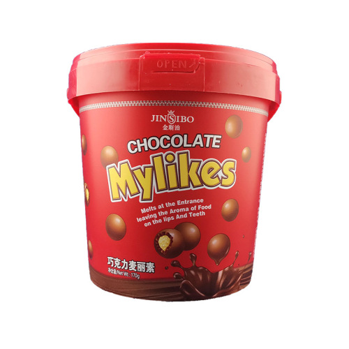 Domestic Kingsport Malinois barreled 170g chocolate yogurt, strawberry, coconut balls 3 flavors, 16 cans per box