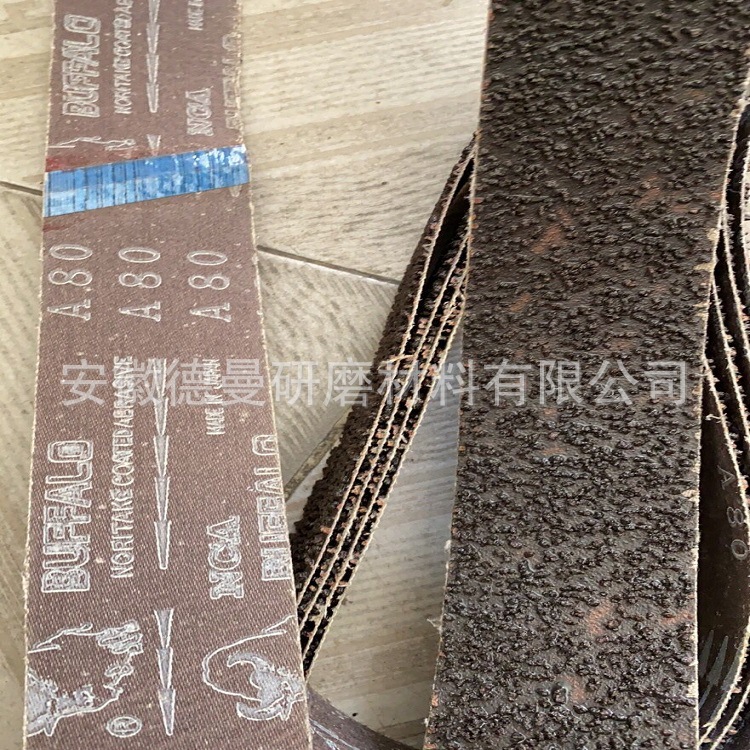 日本野牛NCA JG765堆积砂带 不锈钢 铝金属雪花纹砂拉丝砂带JG775