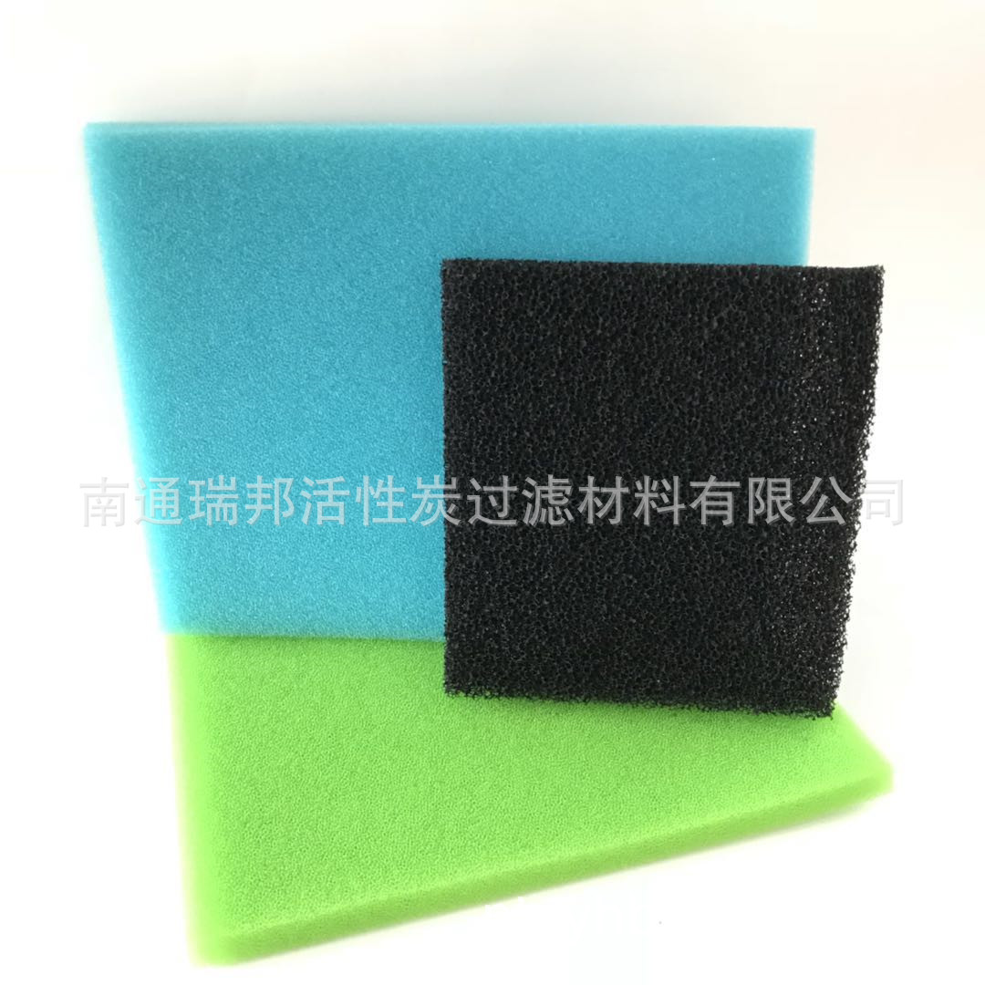 多款活性碳过滤海绵 空气净化活性炭过滤海棉 活性炭过滤网滤片
