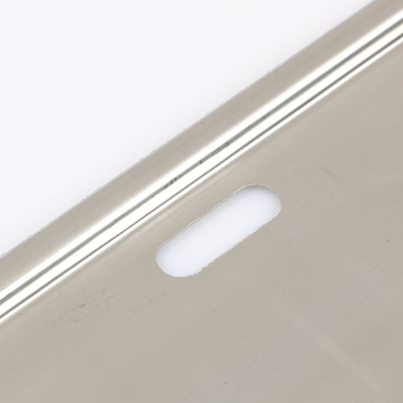 License plate holder, stainless steel license plate frame, thick license plate frame, small car license plate stand, new traffic regulations license plate office frame