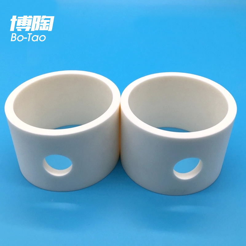 Alumina Ceramic Casing, Ceramic Ring, Wear-Resistant Ceramic Pipe, Casing, Lining, Strong Manufacturer