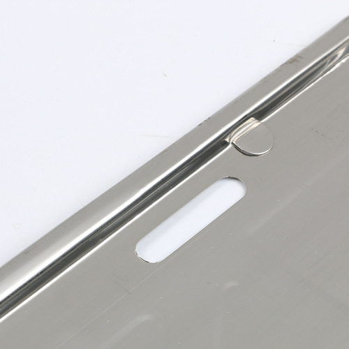 Truck stainless steel license plate holder license plate frame for yellow plate truck semi-trailer license plate holder license plate frame tray