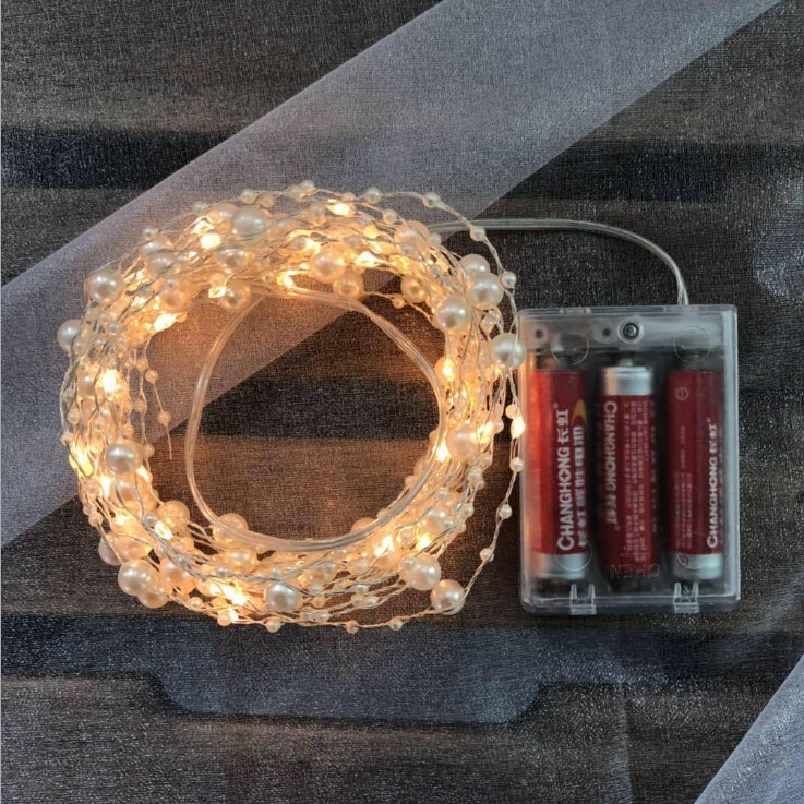 Popular Led White Pearl Light String Wedding Decoration Imitation Pearl Light String Red Christmas Berry Light Valentine's Day Popular Led White Pearl Light String Wedding Decoration Imitation Pearl Light String Red Christmas Berry Light Valentine's Day