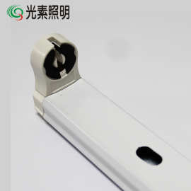 26年厂家直供T8单灯支架0.9米单管灯架T8LED支架一体化质优