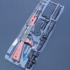 Jedi Gatalion AWM AKM M416 M24 alloy model bolt can drive chicken props