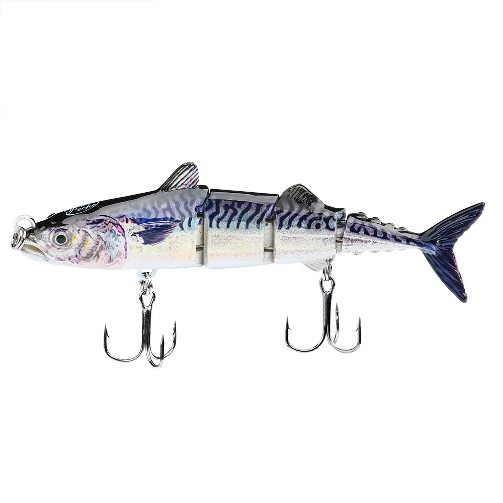Приманка Луя много секций 16см 32г Много секции рыбы трижды усиленная кровь желоб крюк четыре секции искусственная приманка жесткая приманка рыбалка