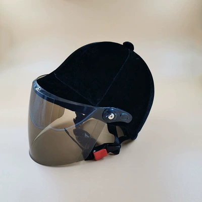 autumn and winter helmet, Motorcycle Safety Supplies - summer-helmet-tea-colored-mirror-top