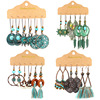 Earrings, set, fashionable accessory with tassels, European style