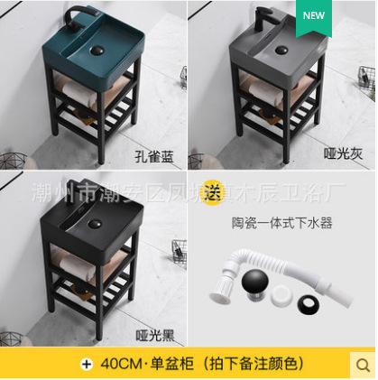 40cm soporte de Cuenca del Gabinete + agua (nota cuenca de color)