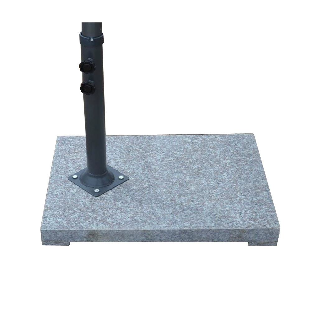 На открытом воздухе зонтик банана двора мраморное основание Римский зонтик Вентилятор зонтик базовый вес блока 30-60 кг