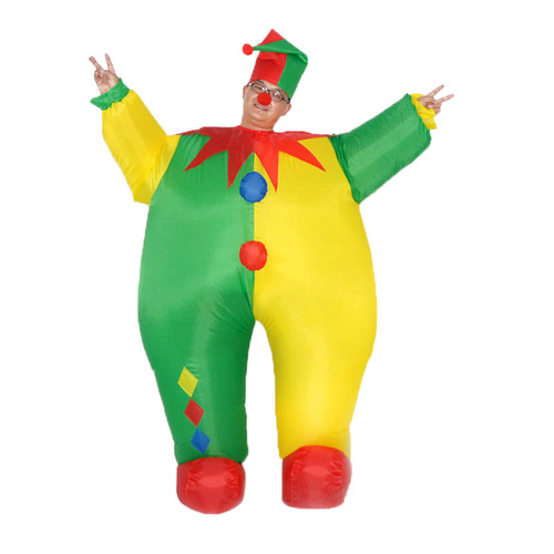 Christmas doll costume adult cartoon toy funny prop festive clown fat sumo inflatable suit