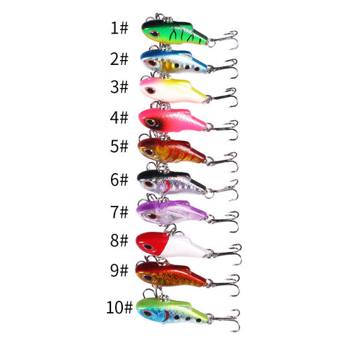 New mini doudou vib long-range bait 5g cocked mouth horse mouth fishing bass fake bait freshwater road bait VIB