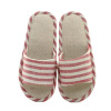 Non-slip slippers for beloved indoor suitable for men and women, 2023, cotton and linen, soft sole